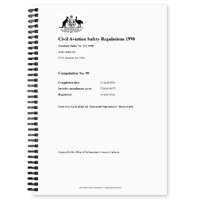 CASA CASR Part 133 (Australian Air Transport Operations - Rotorcraft) Compilation No. 98 Registered 22 June 2023