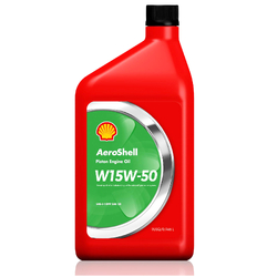 Aeroshell W15W50 Multigrade Piston Engine Oil