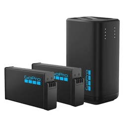 GoPro Dual Battery Charger + 2 x Enduro Batteries - Max2