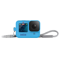 GoPro Sleeve + Lanyard - Blue - HERO 9/10/11/12/13 Black