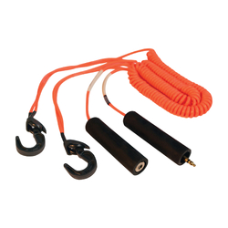 David Clark C31-15DG Cord Assembly Extension 15 Ft Day-Glo Orange