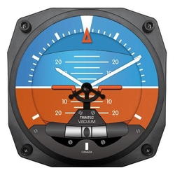 Trintec 6" Modern Artificial Horizon Instrument Style Clock