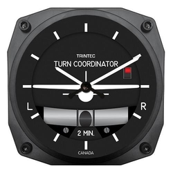 Trintec 6" Modern Turn & Bank Instrument Style Clock