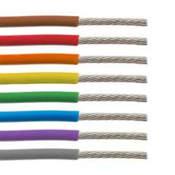 M22759/16 Extruded ETFE Tefzel Wire, 22AWG - (Per FT)