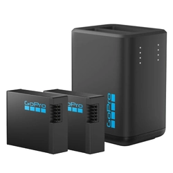 GoPro Dual Battery Charger + 2 x Enduro Batteries - HERO13 Black