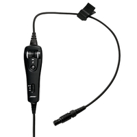 Bose A20 Cable Assembly No Bluetooth® - 5 Ohm Dynamic Mic - 6 Pin Lemo Plug