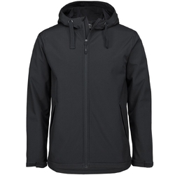JB's Podium Three Layer Hooded Softshell Jacket - Black