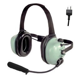 David Clark H6240-55 Radio Direct Headset  - Behind The Head