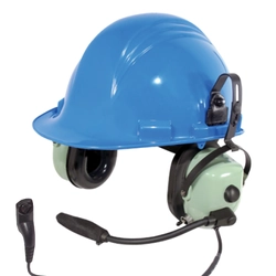David Clark H6780-51 Radio Direct Headset - Intrinsically Safe - w/Hard Hat Attach