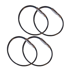Flyboys XL Checklist Rings Black (Four Pack)