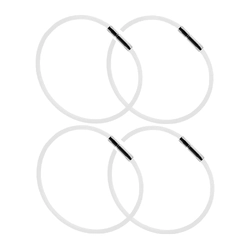 Flyboys Multi Purpose XL Nylon Checklist Ring 2.25" Diameter - 4 Pack (Opaque)