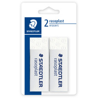 Staedtler Rasoplast® Large Eraser 2 Pack