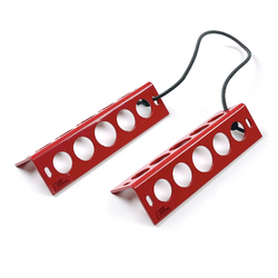 DeGroff Aviation Handy Wheel Chocks (RED) - 1 Set