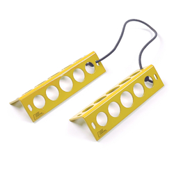 DeGroff Aviation Handy Wheel Chocks (YELLOW) - 1 Set