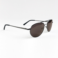 DeGroff Aviation PilotShields Pro - Bronze Lens Aviator Sunglasses