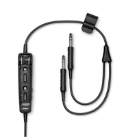 Bose A30 Down Cable Assembly with Bluetooth® - Straight Cord - Dual Plugs