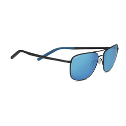 Serengeti Spello - Satin Black - Polarized 555nm Blue - 8797