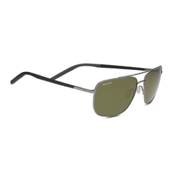 Serengeti Tellaro - Shiny Gunmetal - Mineral Polarized 555nm - 8820