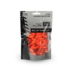 JB's Bullet Shaped Ear Plugs (100 Pack)