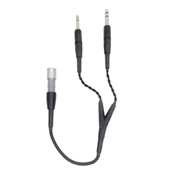 Lightspeed 6 Pin to Dual GA Adapter (Braided Cord)
