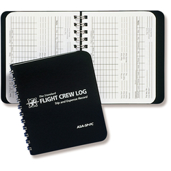 ASA Flight Crew Pocket Log Book