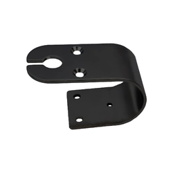 Bull Bar Antenna Bracket 45mm Wrap Around - Stainless Steel w Black Powder Coat