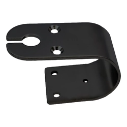 Bull Bar Antenna Bracket 63mm Wrap Around - Stainless Steel w Black Powder Coat