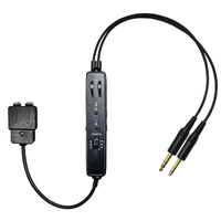 Pilot Communications Bluetooth Headset Adapter with Dual GA Plugs