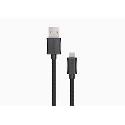 Cygnett Source Micro USB to USB-A Cable - Braided Black