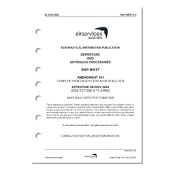 DAP West Amendment #187 Effective 9th July 2026