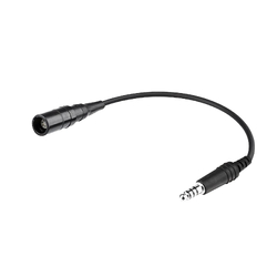 Stealth Aviation Headset Adapter - 6 Pin Lemo to  U-174 Helicopter Adapter