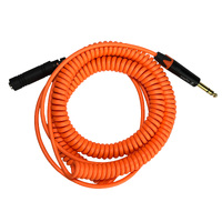 Stealth Ground Crew 12 Ft Headset Extension Cord (Coiled Orange)