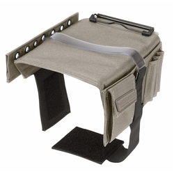 Flyboys Kneeboard with Eyelets & Clipboard - Desert Tan