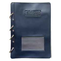 Flyboys Jepps Checklist Page 8.5" x 5.5" - 25 Pack Including Cover & Metal Rings