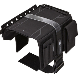 Flyboys Reversible Kneeboard with Eyelets & Clipboard - Black