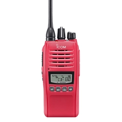 Icom IC-41PRO Waterproof Handheld UHF CB Radio - Red