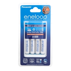 Panasonic Eneloop Quick Charger + 4 AA Batteries
