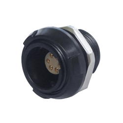 Pilot Communications 6 Pin Lemo Panel Mount Jack (Bose/Lightspeed Headsets)