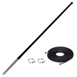Base Station CB UHF Collinear Fibreglass Antenna + Kits 477mhz 1100mm