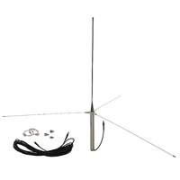 Base Station Ground Plane VHF Antenna Kit w/Fibreglass Antenna