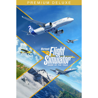 Microsoft Flight Simulator Boxed Premium Deluxe Disk Edition
