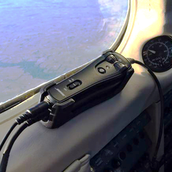 Nirvana Aviation Headset Control Holder for Bose A20 Headsets
