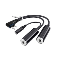 Icom Aviation Headset Adapter for A25 Handheld Transceiver