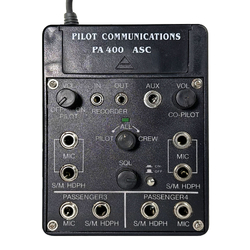 Pilot Communications PA-400S 4 Position Stereo Intercom System