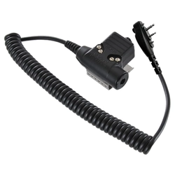 Pilot Communications Nexus U-94A/U Helicopter Press-to-Talk Switch Pre Wired to Icom IC-41PRO Handheld UHF