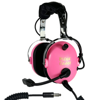 PA-51CP Child's Headset (Pink) - Helicopter