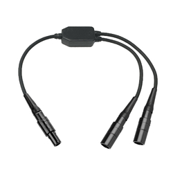 Pilot Communications Dual 6-Pin Lemo Splitter Cable