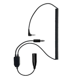 Pilot Communications Smartphone Audio Recording Cable Helicopter Version