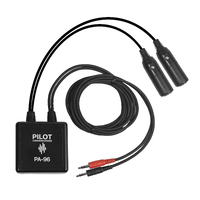 Pilot Communications Dual GA Headset to PC Simulator Adapter