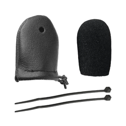 Pilot High Noise Leather Microphone Cover Boot Kit
